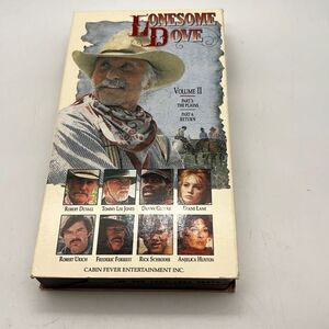 Lonesome Dove VHS Movie Brand Tommy Lee Jones Robert Duvall volume II Tape